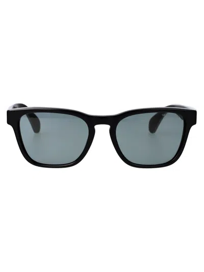 Giorgio Armani Square-frame Sunglasses In 587556 Black