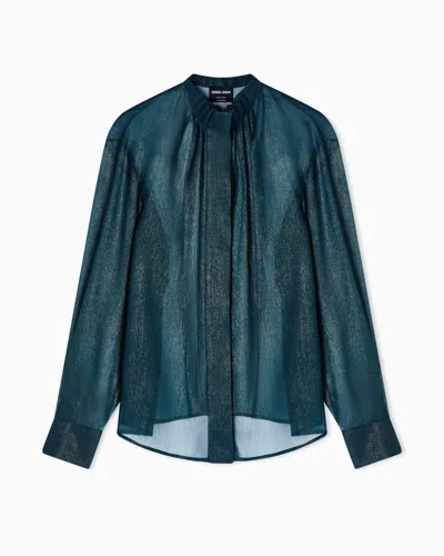 Giorgio Armani Fashion Shirts In Green