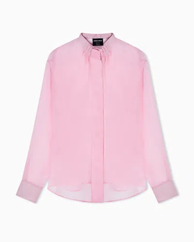 Giorgio Armani Fashion Shirts In Pink