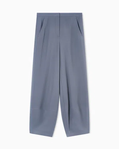 Giorgio Armani Fashion Trousers In Gray