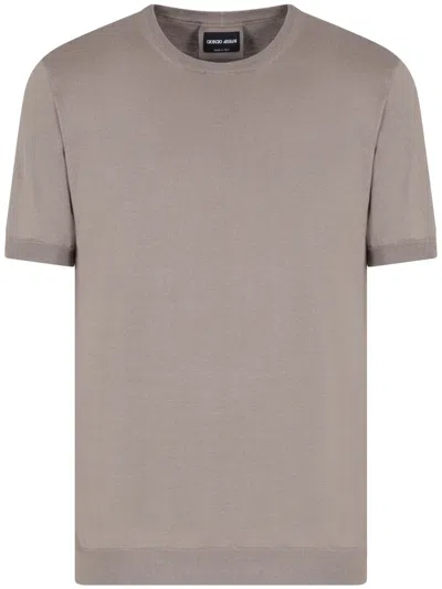 GIORGIO ARMANI FINE-KNIT JUMPER