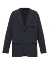 Giorgio Armani Flap-pocket Wool Blazer