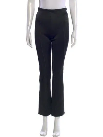 Pre-owned Giorgio Armani Flared Pants In Black