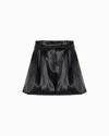 Giorgio Armani Pleated Liquid Silk Balloon Shorts