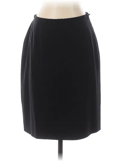 Pre-owned Giorgio Armani Formal Skirt In Black
