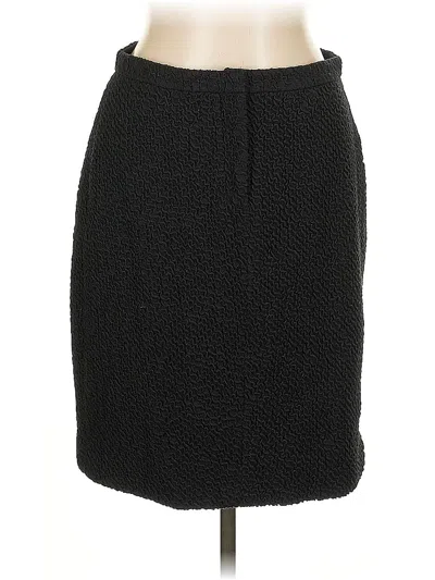Pre-owned Giorgio Armani Formal Skirt In Black