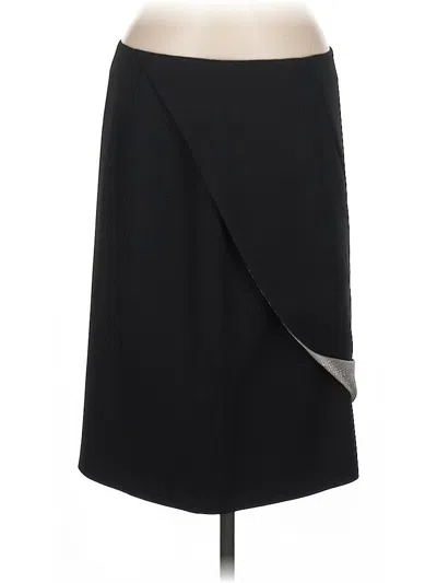 Pre-owned Giorgio Armani Formal Skirt In Black