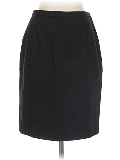 Pre-owned Giorgio Armani Formal Skirt In Black