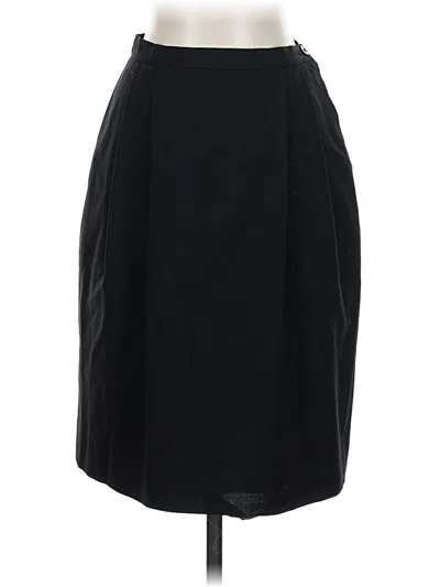 Pre-owned Giorgio Armani Formal Skirt In Black