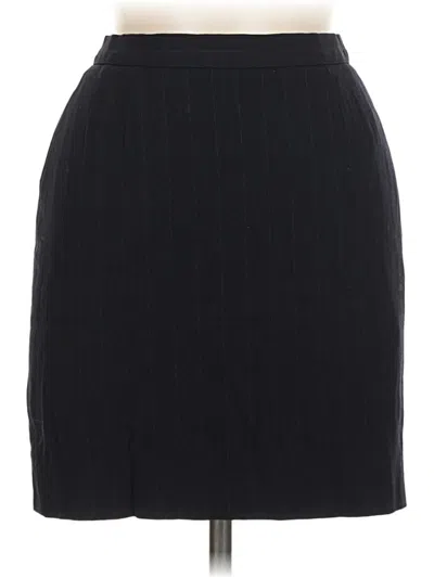 Pre-owned Giorgio Armani Formal Skirt In Black