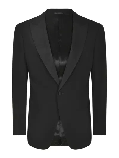 Giorgio Armani Formal Suit In Black