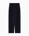 Giorgio Armani Formal Trousers In Black