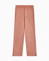 Giorgio Armani Formal Trousers In Pink