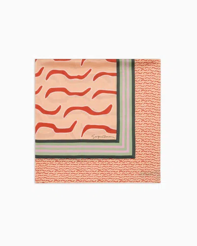 Giorgio Armani Foulards In Orange