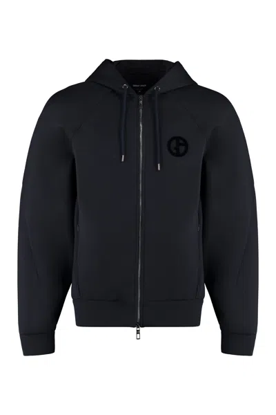 GIORGIO ARMANI FULL ZIP HOODIE