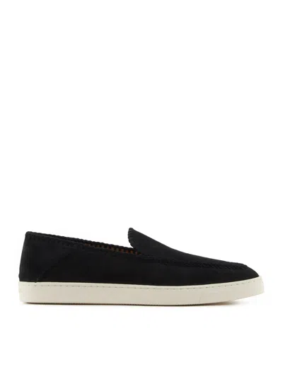 GIORGIO ARMANI GALLERY 3 SLIP-ON IN SUEDE