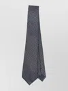 Giorgio Armani Geometric Pattern Silk Tie