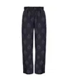 Giorgio Armani Geometrically Printed Crepe Trousers In Pattern