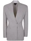 Giorgio Armani Woven Point Lapel Jacket