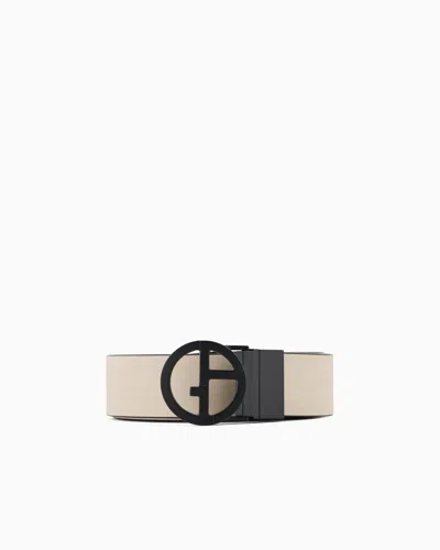 Giorgio Armani Belts In White