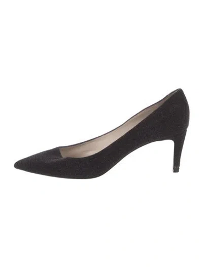 Pre-owned Giorgio Armani Glitter Pumps In Multi