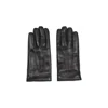 Giorgio Armani Logo Embossed Nappa Gloves In Black