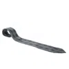 Giorgio Armani Grey And Black Abstract Print Traditional Silk Tie In Grey