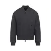 Giorgio Armani Mens Excalibur Herringbone Relaxed-fit Cashmere Jacket In Gray