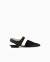 Giorgio Armani Ballet Flats In Black