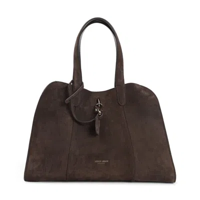 Giorgio Armani Handbag In Brown