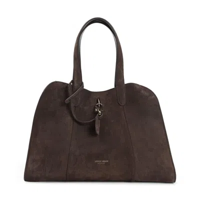 Giorgio Armani Handbag In Brown