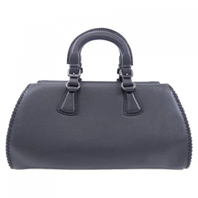 Pre-owned Giorgio Armani Handbag () In Black
