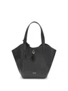 Giorgio Armani Women Medium Suede Shoulder Bag In Black