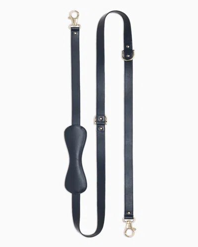 Giorgio Armani Harnais En Cuir Poldo X  In Bleu Marine