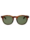 Giorgio Armani Havana Red Acetate Sunglasses In Brown