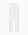 Giorgio Armani Hemp Jersey Relaxed-fit Trousers