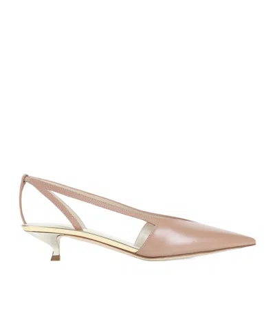 GIORGIO ARMANI 30MM LEATHER PUMPS