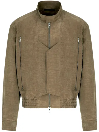 GIORGIO ARMANI HIGH NECK COAT
