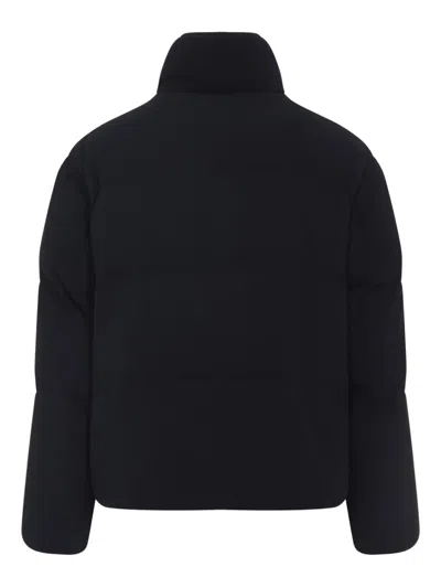 GIORGIO ARMANI HIGH-NECK QUILTED JACKET