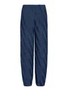 Giorgio Armani High-waist Pleated Trousers In Blue