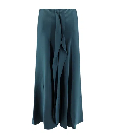 Giorgio Armani High Waist Skirt In Green