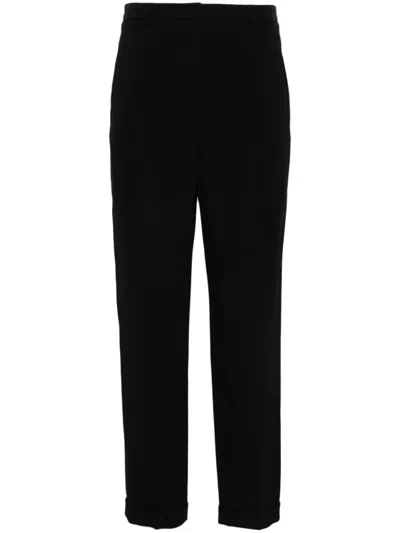 Giorgio Armani High-waist Tailored Pants With Straight-leg Silhouette
