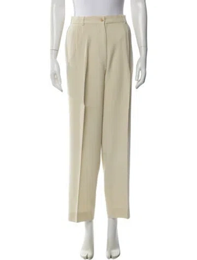 Pre-owned Giorgio Armani High-rise Skinny Leg Jeans In Neutrals