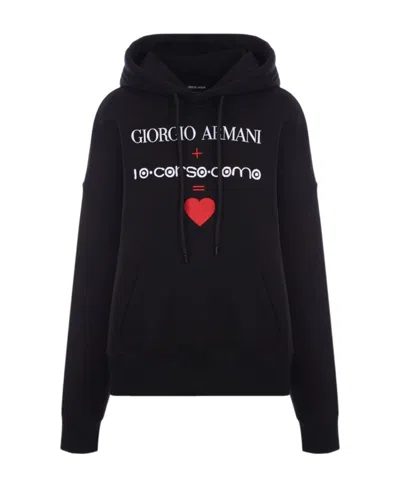 GIORGIO ARMANI X 10 CORSO COMO COTTON HOODIE