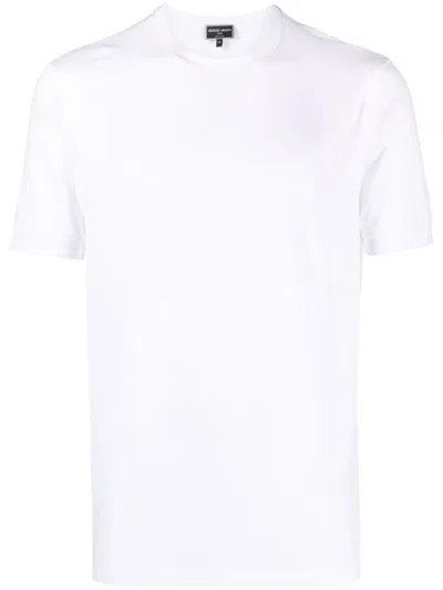 Giorgio Armani Logo T-shirt In Multi