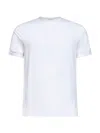 Giorgio Armani Icon White Stretch Viscose Jersey Icon T-shirt In White