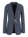 Giorgio Armani Jacket Clothing In Azul