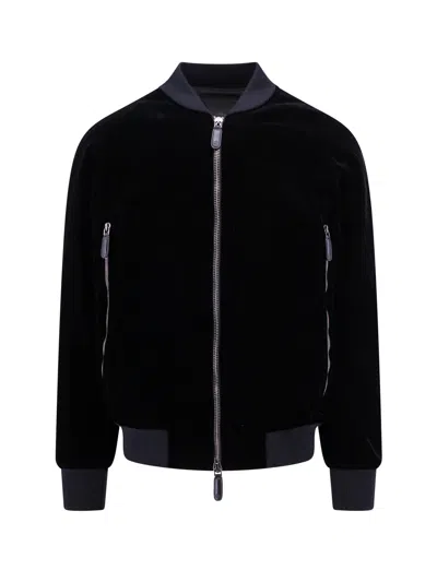 Giorgio Armani Jacket In Black