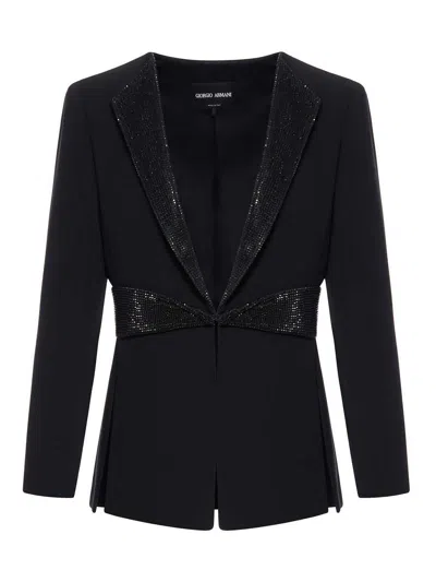 GIORGIO ARMANI CHAQUETA CASUAL - NEGRO