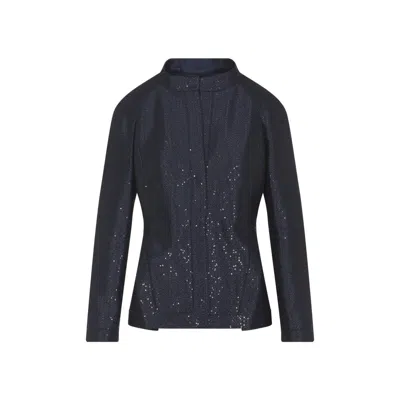 Giorgio Armani Jacket In Blue